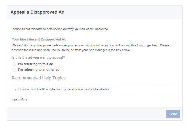 Facebook advertising guidelines and policies