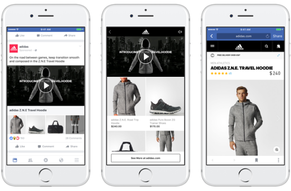 Facebook Collection Ad Type for Retailers