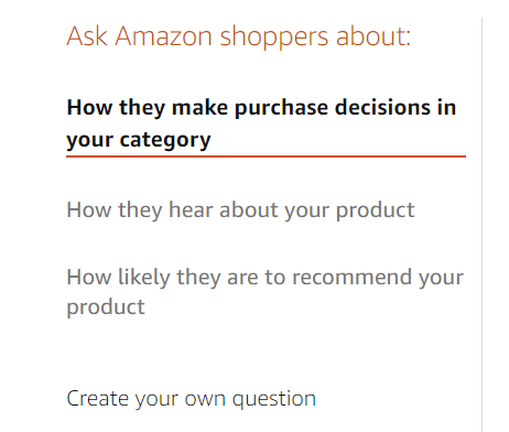 Amazon customer insights