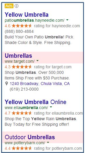 Google AdWords match type