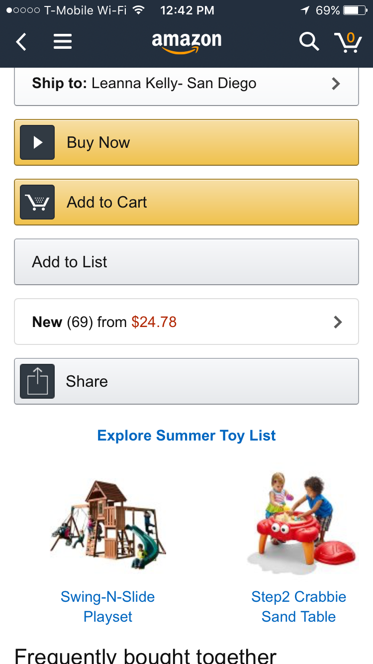 Amazon App Product Detail Page 2