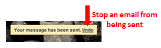 Undo sent message Gmail lab 