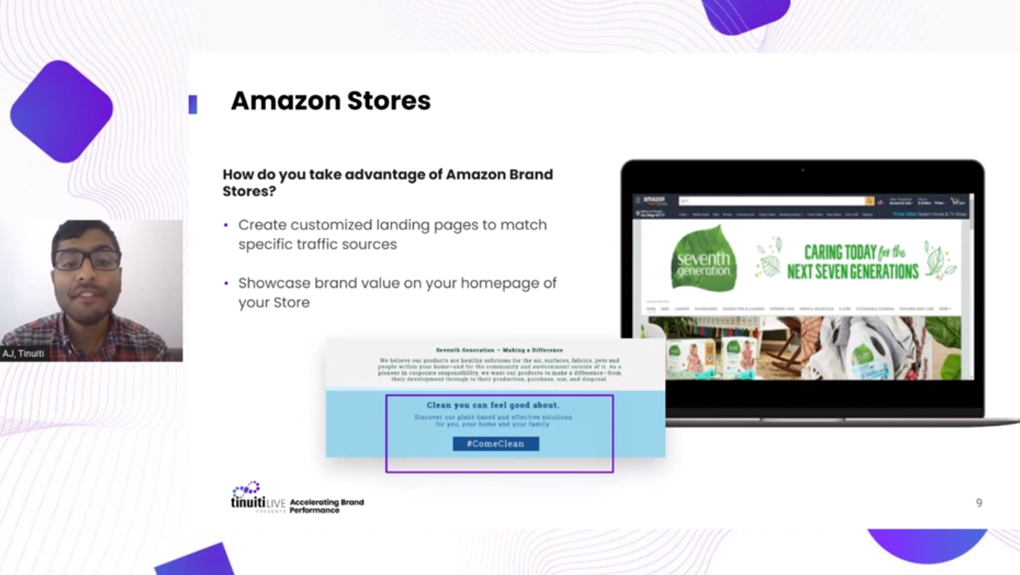 Brand Building on Amazon Presentation Slide