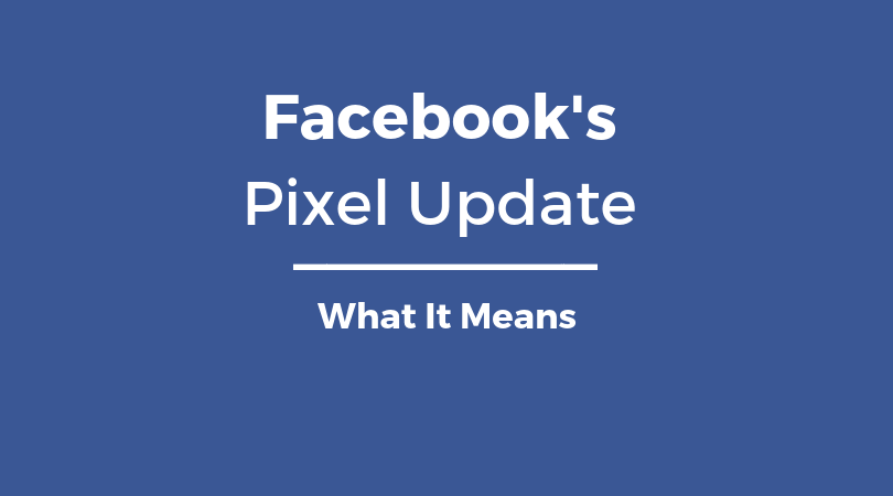 facebook pixel update