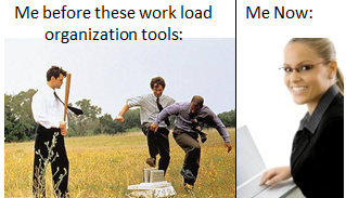 Organize work load applications