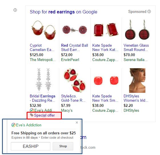 Google Special Offers