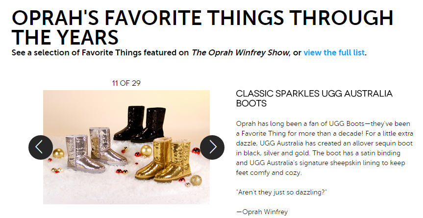 UGG-Oprah-favorite-things