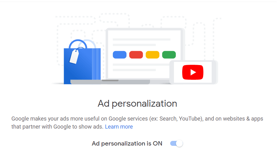 data sharing ad personalization