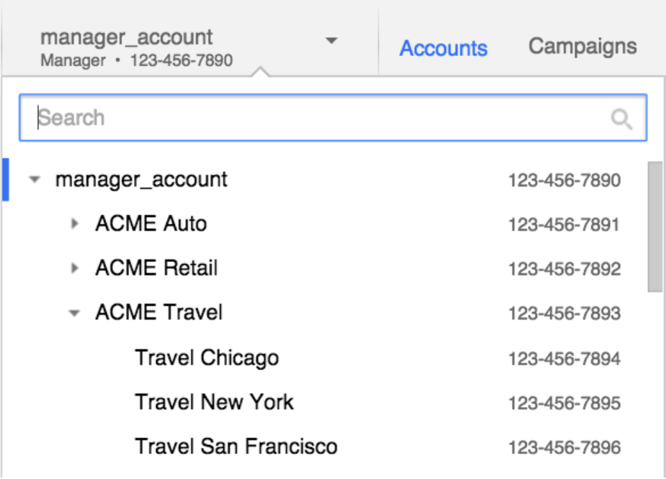 adwords-navigation-features