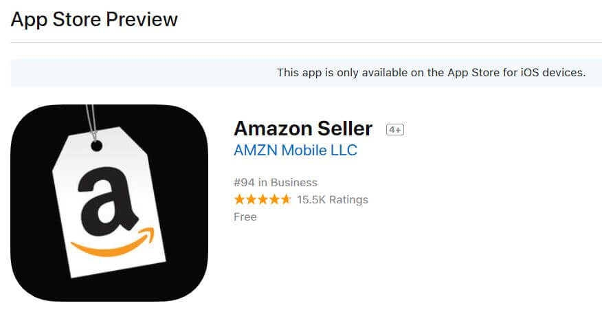 amazon seller app