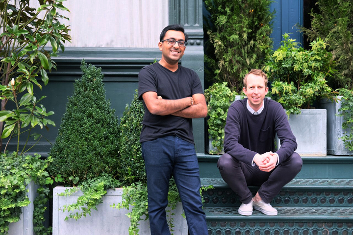 Care/of co-founders Akash Shah and Craig Elbert.