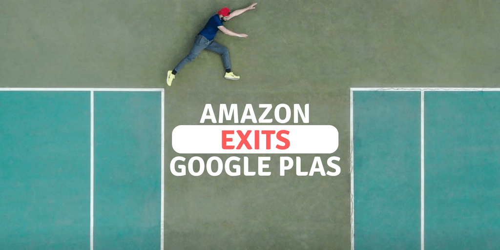 amazon leaves google plas