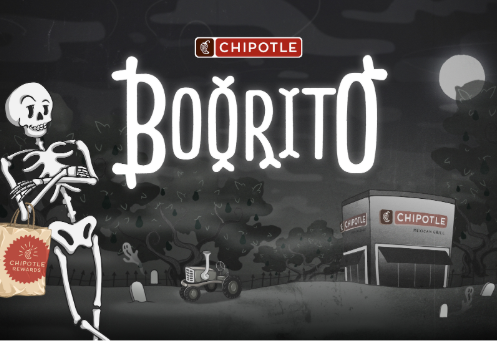 Example of TikTok Boorito branded hashtag challenge for Chipotle