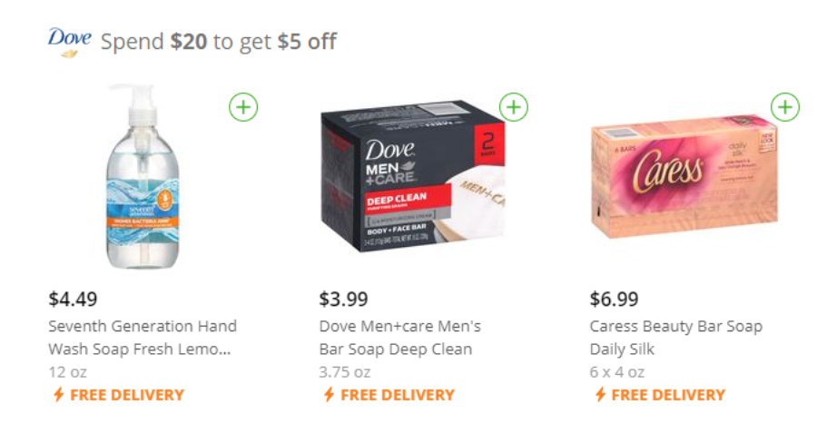 delivery promotions instacart