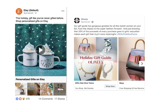 facebook holiday ads