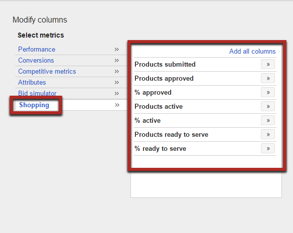 google product status
