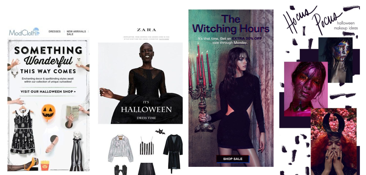 halloween email promotions