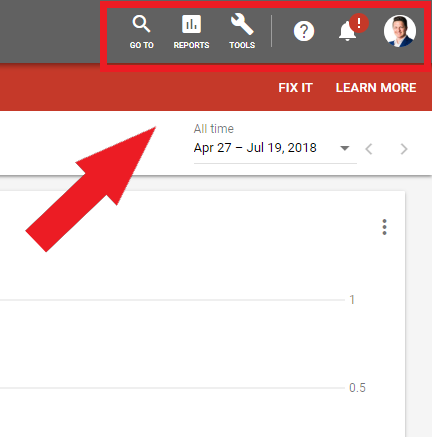 adwords next interface dimensions and reports