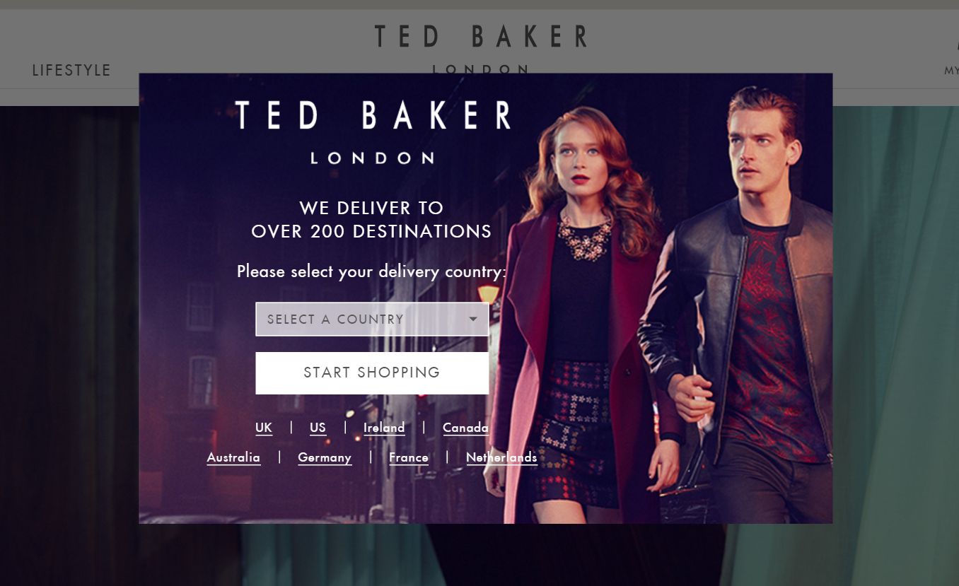 intrusive interstitial on ted baker