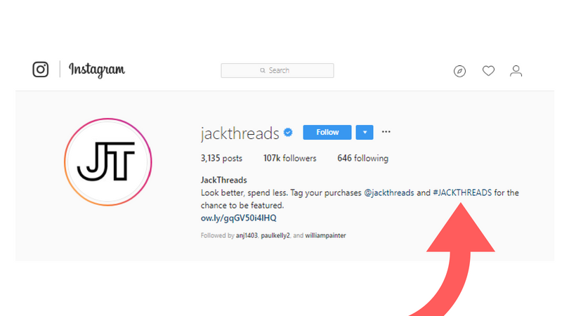 instagram for business jackthreads