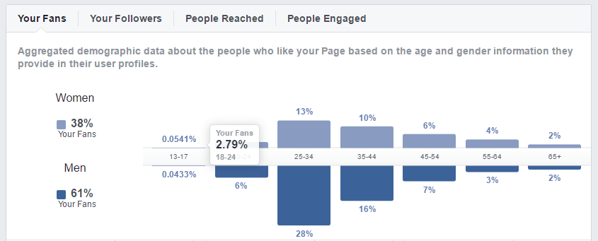 facebook page insights