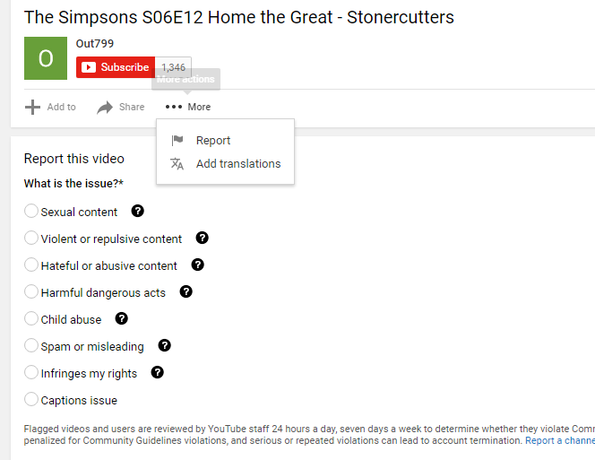 google youtube filters