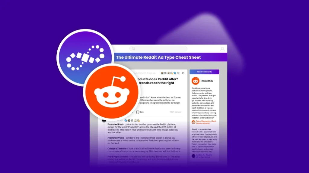 preview of reddit advertising sheet from Tinuiti