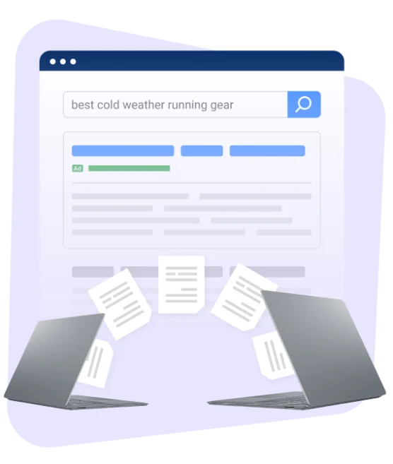 search engine results graphic