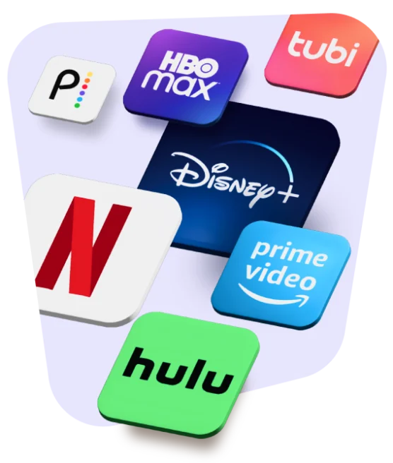 streaming tv app logos