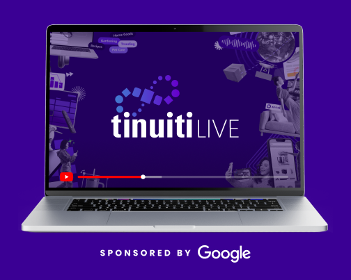 tinuiti live on a computer
