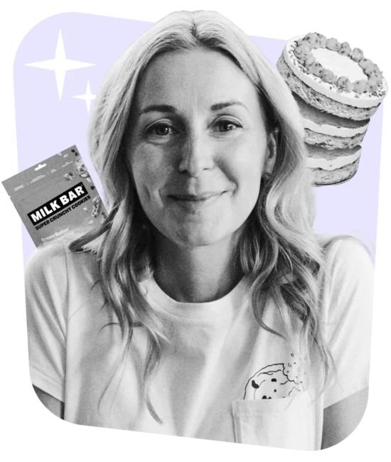Christina Tosi headshot and graphic