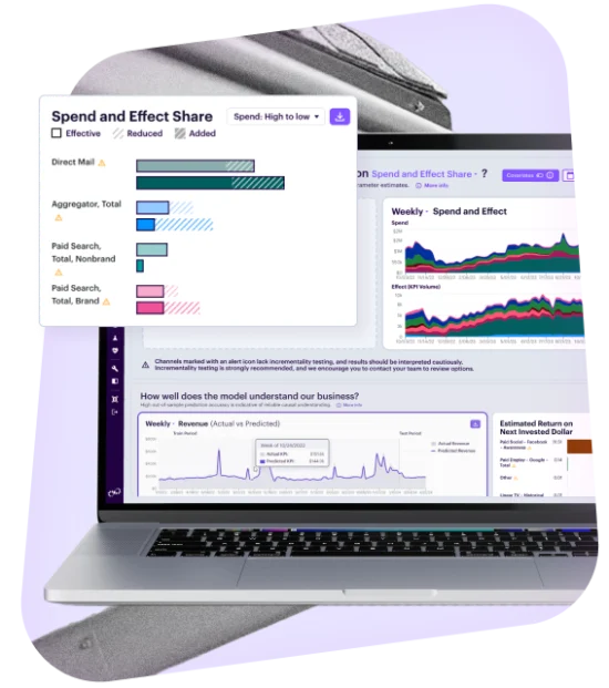 Bliss Point by Tinuiti dashboard example