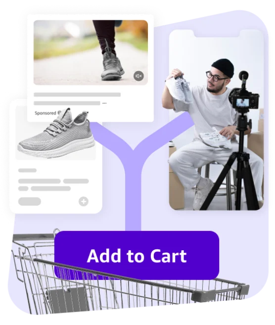 collage of affiliate-related images