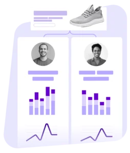 graphic of audience/demo data