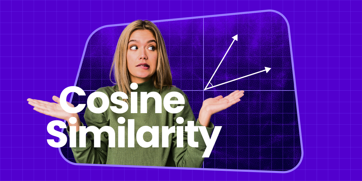 image of marketer trying to understand cosine similarity