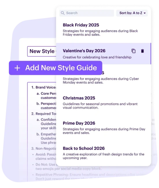 Bliss Point dashboard featuring AdCopy AI screenshots