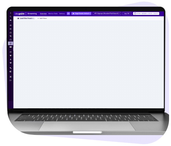gif of Bliss point interface