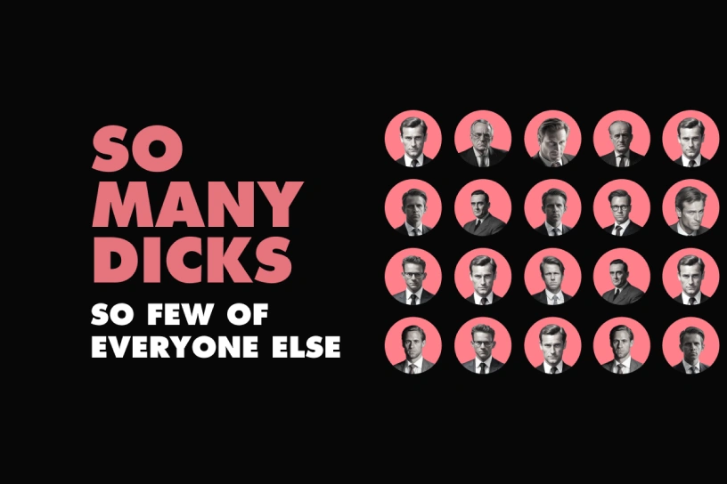 e.l.f.'s So Many Dicks so few of everyone else campaign example