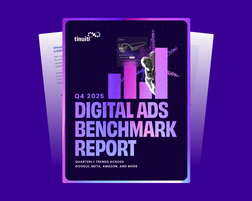 Cover of Digital Ads Benchmark Report Q4 2025