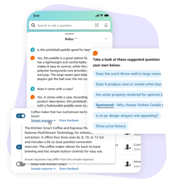 image examples of Amazon AI