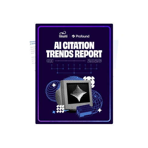 cover of Tinuiti's AI Citation Trends Report
