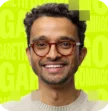 man smiling at the camera