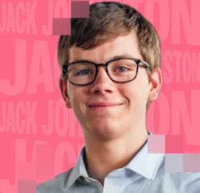 man smiling at the camera