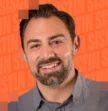 man smiling at the camera