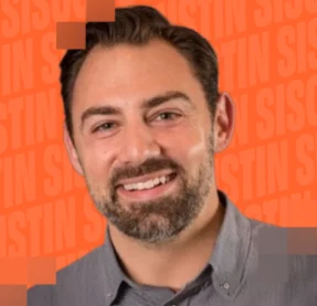 man smiling at the camera