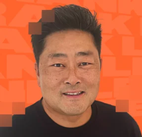 man smiling at camera