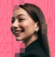 woman smiling at the camera