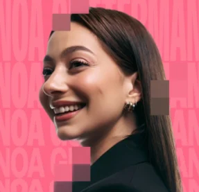 woman smiling at the camera