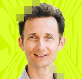 man smiling at camera