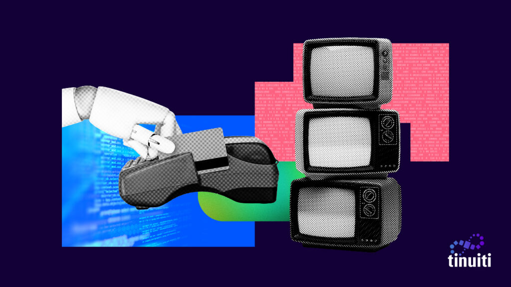 televisions stacked atop one another